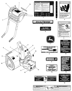 Part Location Diagram of 1736235YP Murray Decal Dashboard